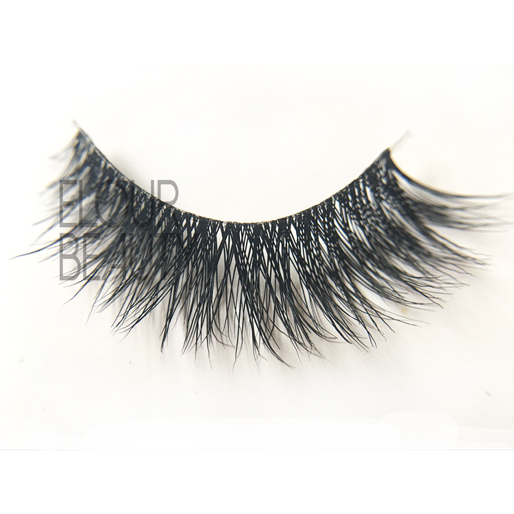 Private label luxury mink eyelash vendors China ED12